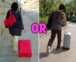 Four Wheels vs two wheels luggage