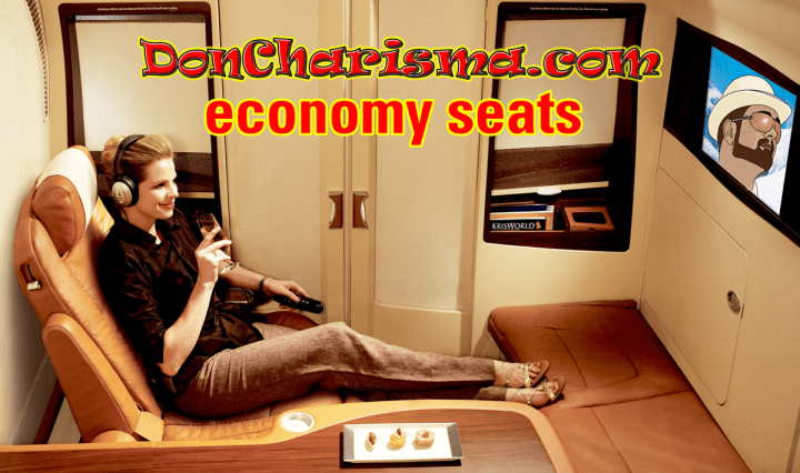 Don Charisma, DonCharisma.com Economy Seats