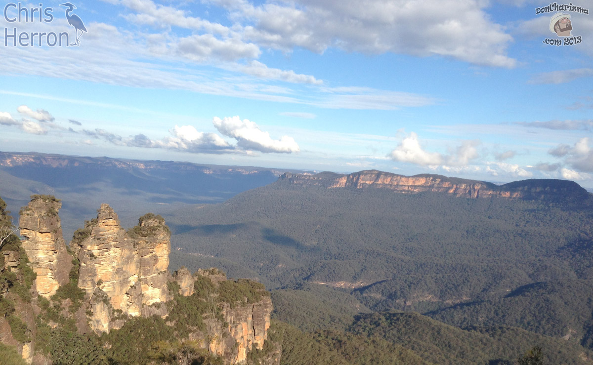 DonCharisma.com, Don Charisma, Blue Mountains Australia July 2013 Photo Chris Herron
