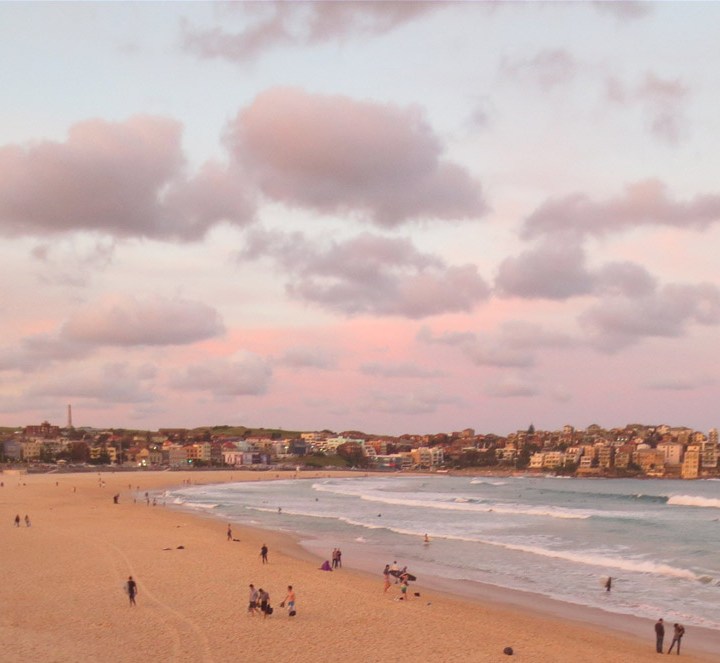 DonCharisma.com, Don Charisma, Chris Herron Bondi Beach Sydney At Sundown May-2013 Original