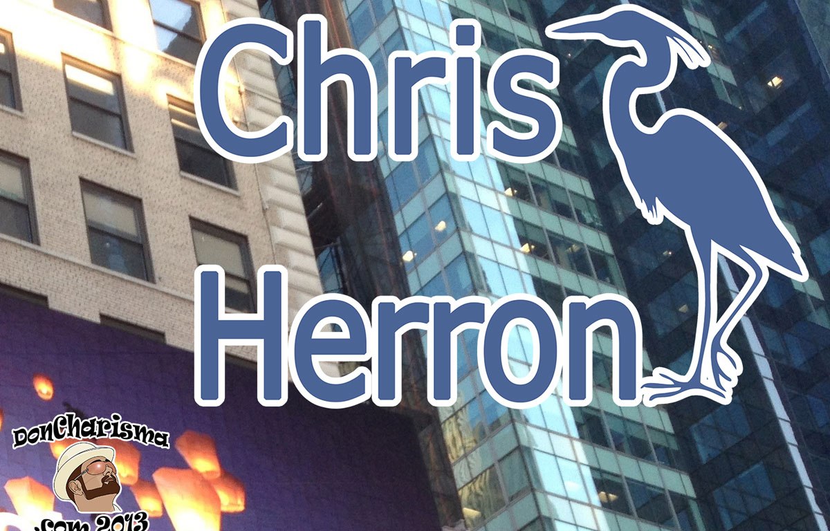 DonCharisma.com Chris Herron Logo