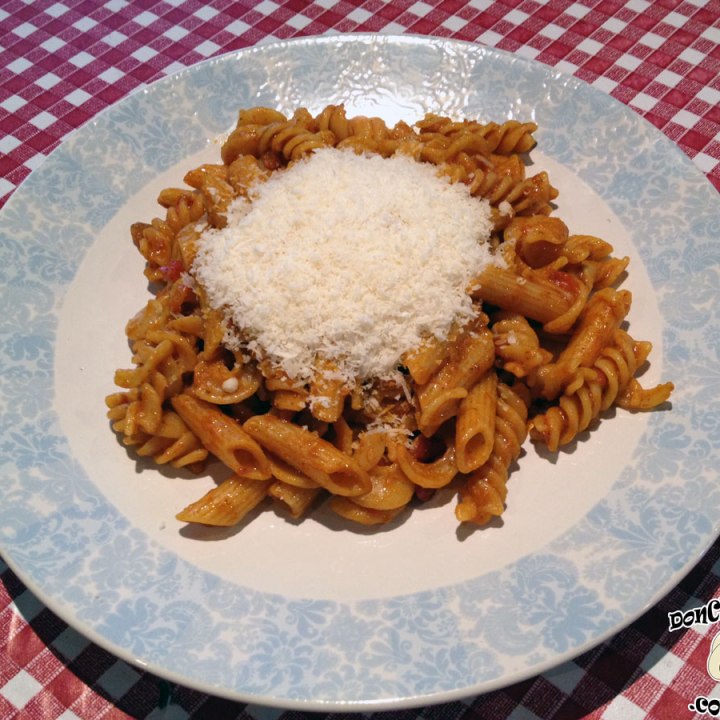 DonCharisma.com, Don Charisma, Tomato Pasta BEFORE