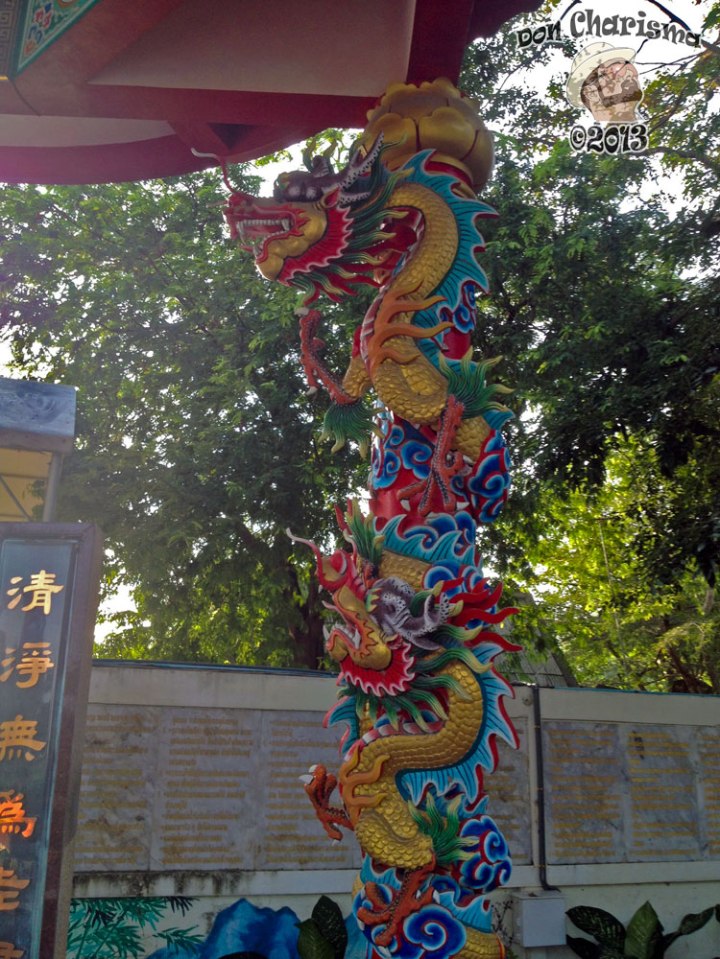 DonCharisma.org Chinese Shrine Dragon Pillar 2 - Big Buddha Hill