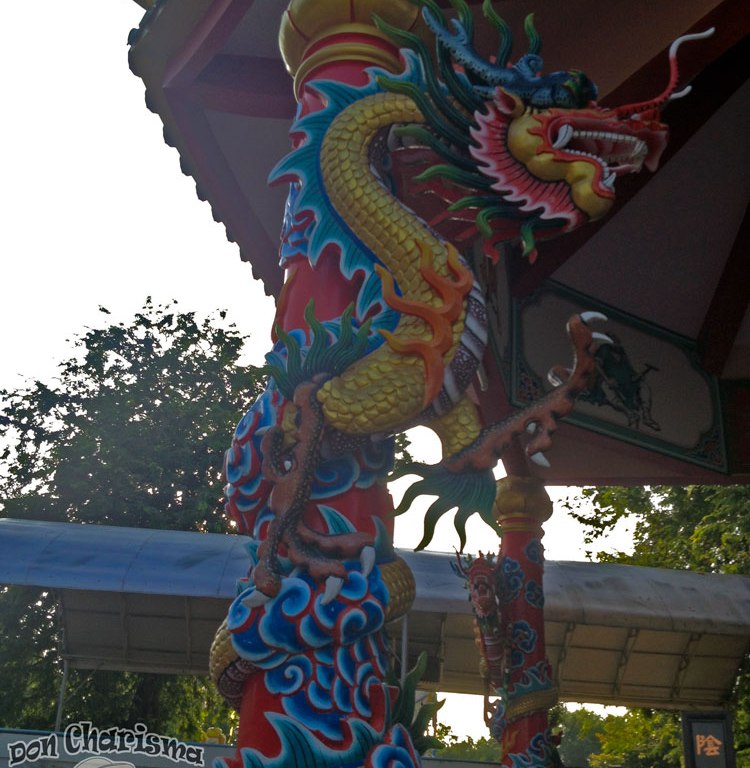 DonCharisma.org Chinese Shrine Dragon Pillar 4 - Big Buddha Hill