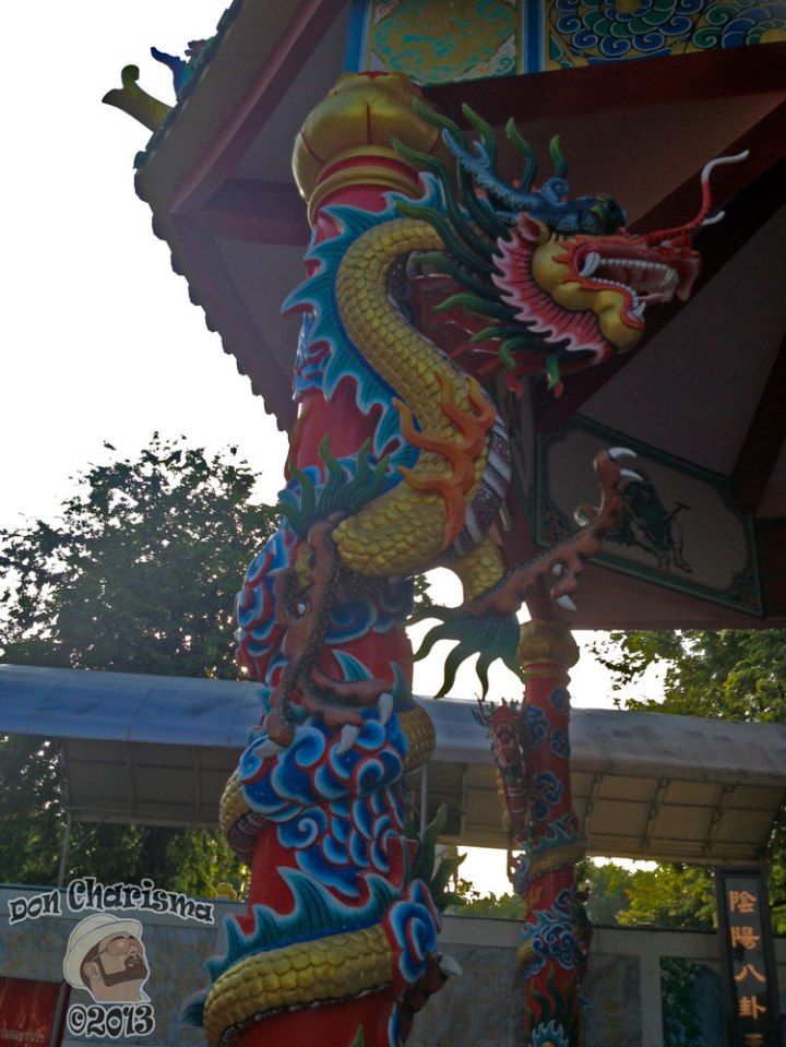 DonCharisma.org Chinese Shrine Dragon Pillar 4 - Big Buddha Hill