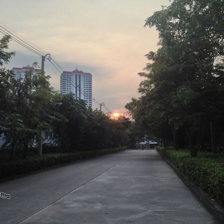 DonCharisma.org Driveway Sunset HDR