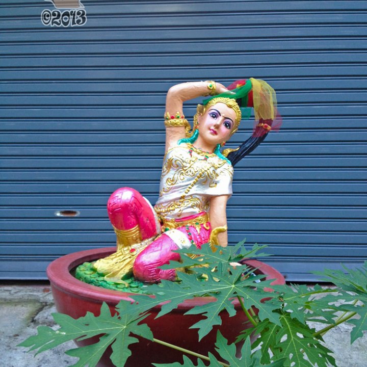 DonCharisma.org Garage Door Princess - Big Buddha Hill