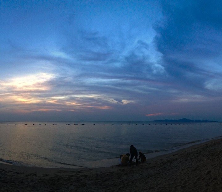DonCharisma.org Beach Sunset Panorama Experimental iPhone Double Pano Microsoft ICE
