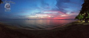 DonCharisma.org Beach Sunset Panorama Experimental iPhone Double Pano PTGUI
