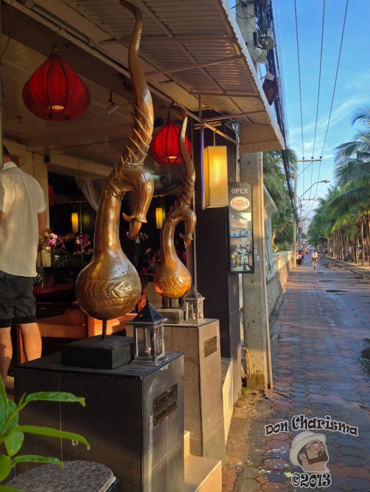 DonCharisma.org Copper Vases Restuarant