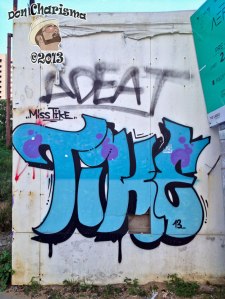DonCharisma.org Graffiti Walkorama Tike