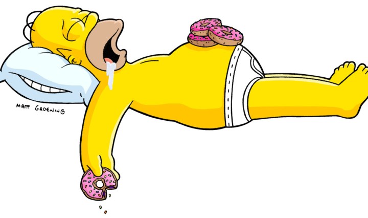 DonCharisma.org Sleeping Homer