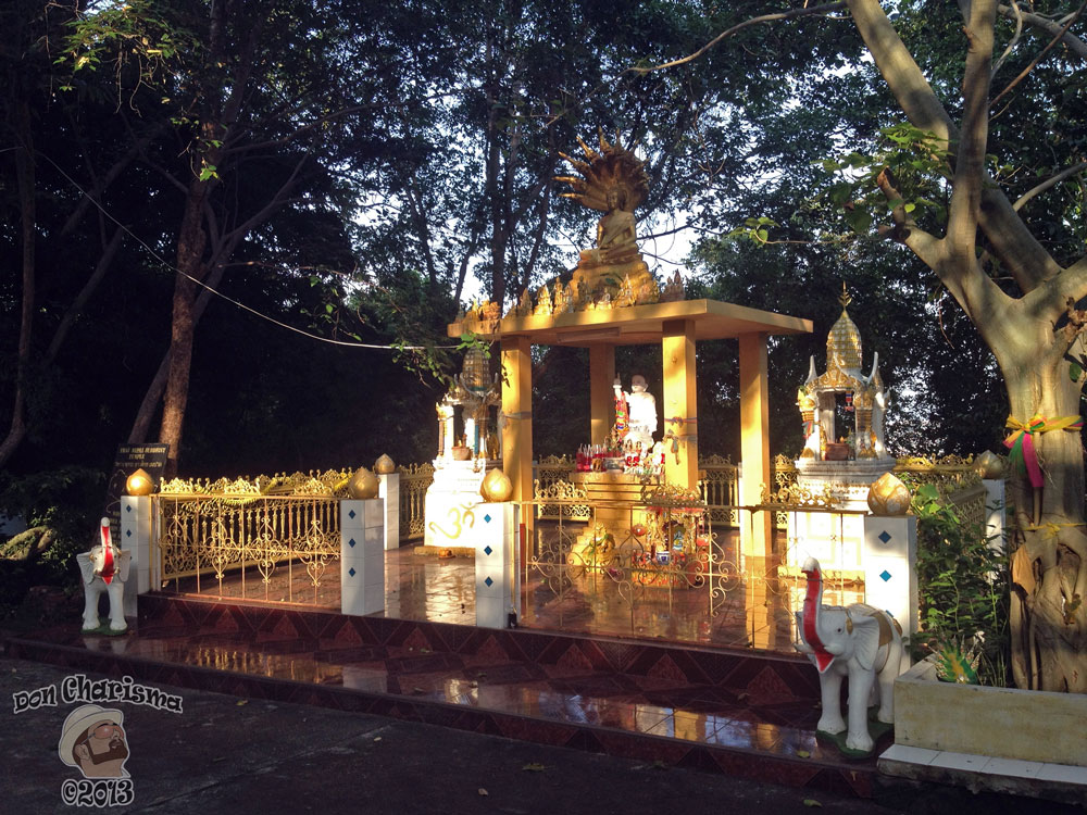 DonCharisma.org Temple Round The Back Big Buddha Hill