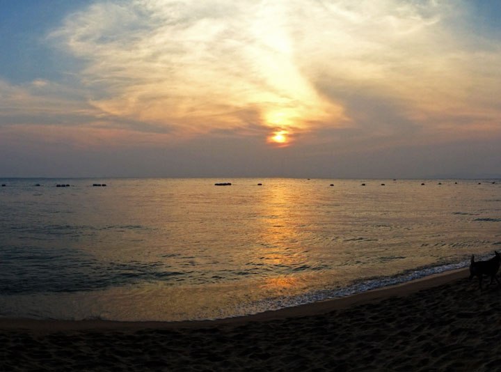 DonCharisma.org Beach Sunset Panorama iPhone