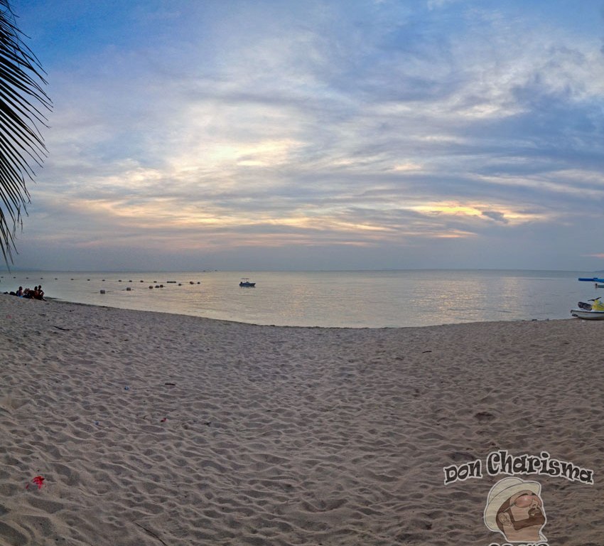 DonCharisma.org Beach Sunset Panorama Big Sand Sky PTGui-5w-x-2h-P