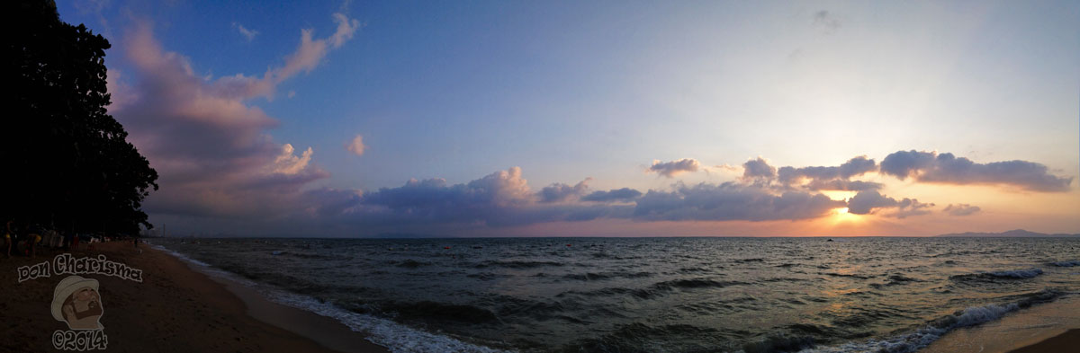 Beach Sunset – Perfect Panorama