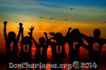 DON CHARISMA,children,silhouette,cheers,forward,positive,view,joy,light,bill,holidays,cheerful,enthusiasm,expectation,hope,future prospects,outlook,presentation,ray of hope,perspective,star,sunset,birds,clouds,sky,colourfull,wave,water,mirroring