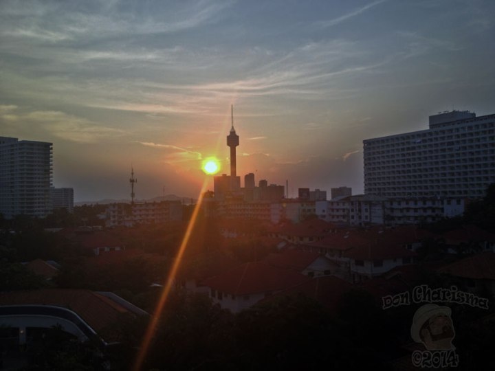 DonCharisma.org-Lens-Flare-Balcony-Sunset-1L