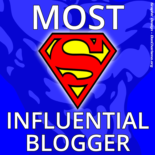 The Most Influential Blogger Award